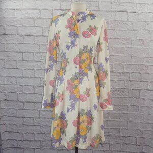 Vintage 60s Floral Dress